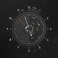 Наручные часы HVILINA Universum Deep Black H09.809.11.051