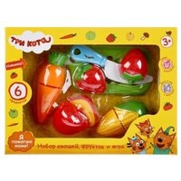 Набор игрушечных продуктов Огонек Набор фруктов С-772