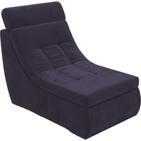 Элемент модульного дивана Лига диванов Холидей люкс 105659 (велюр, фиолетовый)