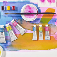 Акварельные краски Winsor & Newton Professional №672 102672 (5 мл, ультрамарин фиолетовый) в Могилеве