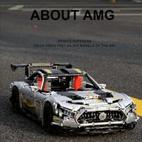 Конструктор Mould King Technic 13126 Black Plating Motor AMG GT R (без электрики)