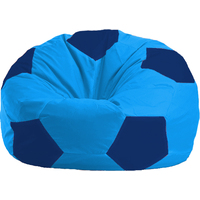 Кресло-мешок Flagman Мяч Стандарт М1.1-272 (голубой/темно-синий)