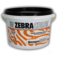 Краска Zebracolor Фасаден Экстра 1.5 кг (белый)
