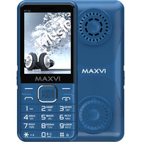 Кнопочный телефон Maxvi P110 (синий)