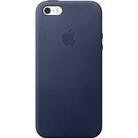 Чехол для телефона Apple Leather Case для iPhone SE Midnight Blue [MMHG2ZM/A]