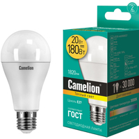 Светодиодная лампочка Camelion LED20-A65/830/E27 13164