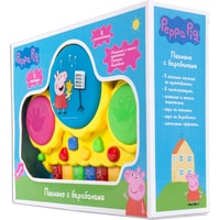 Интерактивная игрушка Peppa Pig Музыкальное пианино с барабанами 30965