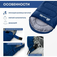Спальный мешок RSP Outdoor Sleep 350 L (синий, 220x75см, молния слева)