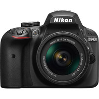 Зеркальный фотоаппарат Nikon D3400 Kit AF-P DX 18-55mm (черный)