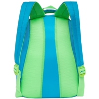 Школьный рюкзак Grizzly RD-832-2/4 (голубой/зеленый)