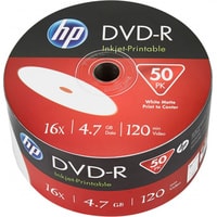 DVD-R диск HP 4.7Gb 16x 69302 (50 шт.)