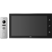 Комплект видеодомофона CTV DP4105AHD (черный)