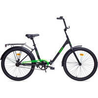 Велосипед AIST Smart 24 1.1 2017 (черный/зеленый)