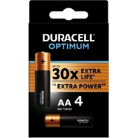 Батарейка DURACELL Optimum AA 4 шт. LR6/MX1500