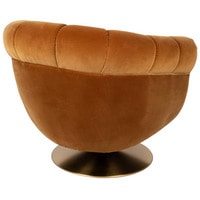 Интерьерное кресло Dutchbone Member (коричневый/золотистый) в Орше
