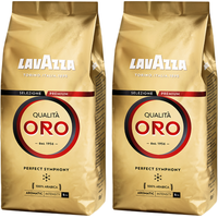 Кофе Lavazza Qualita Oro в зернах 2x500 г