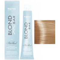 Крем-краска для волос Kapous Professional Blond Bar с экстрактом жемчуга BB 1036 золотистый розовый