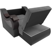 Кресло-кровать Mebelico Меркурий 105486 60 см (серый/черный)