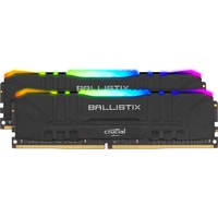 Оперативная память Crucial Ballistix RGB 2x8GB DDR4 PC4-24000 BL2K8G30C15U4BL