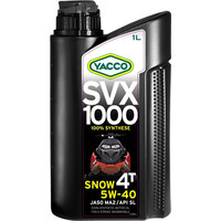 Моторное масло Yacco SVX 1000 Snow 4T 5W-40 1л