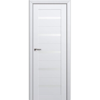 Межкомнатная дверь ProfilDoors 7U L 90x200 (аляска/триплекс белый)
