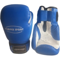 Тренировочные перчатки Vimpex Sport 3009 (10 oz, синий)