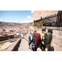 Туристический рюкзак Forclaz Travel 100 40 л (шоколадный трюфель/угольный серый)