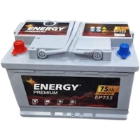 Автомобильный аккумулятор Energy Premium EP753 (75 А·ч)