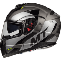 Мотошлем MT Helmets Atom SV Transcend E2 Gloss & Matt (XS, серый)