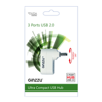 USB-хаб Ginzzu GR-410UW
