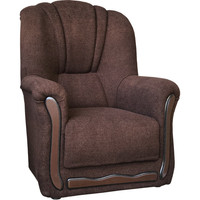 Интерьерное кресло Асмана Анна-1 (астра 14/темно-коричневый)