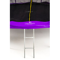 Батут Calviano Outside Master Purple 374 см - 12ft (внешняя сетка, с лестницей)