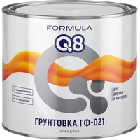 Алкидная грунтовка Formula Q8 ГФ-021 1.9 кг (серый)