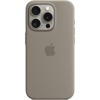 Чехол для телефона Apple MagSafe Silicone Case для iPhone 15 Pro (глина)