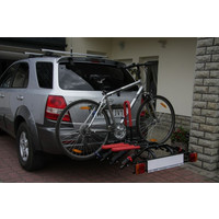 Велобагажник на фаркоп Amos платформа на фаркоп (на 4 велосипеда)