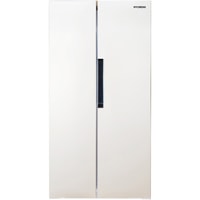 Холодильник side by side Hyundai CS4502F (белый)