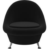 Интерьерное кресло Mebelico 252 105544 (микровельвет, черный)