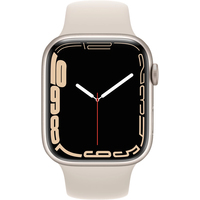 Умные часы Apple Watch Series 7 LTE 45 мм (сияющая звезда/спортивный)