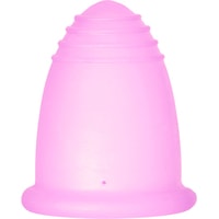 Менструальная чаша Me Luna Soft L без кончика (розовый)