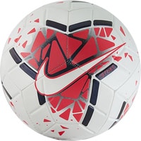 Футбольный мяч Nike Strike SC3639-105 (5 размер, белый/розовый/черный)