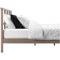 Кровать Ikea Рикене 200x160 (серо-коричневый, без основания) 701.900.54