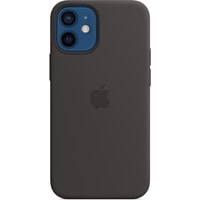 Чехол для телефона Apple MagSafe Silicone Case для iPhone 12 mini (черный)
