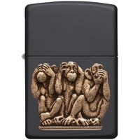 Зажигалка Zippo Three Monkeys 29409-000003