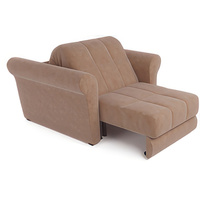 Кресло-кровать Мебель-АРС Гранд (велюр, бежевый Luna 061)