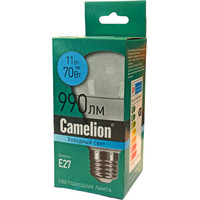 Светодиодная лампочка Camelion Е27 11Вт 4000K A60 15068