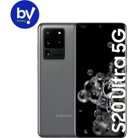 Смартфон Samsung Galaxy S20 Ultra 5G SM-G988B/DS 12GB/128GB Exynos 990 Восстановленный by Breezy, грейд C (серый)