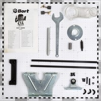 Вертикальный фрезер Bort BOF-1600N