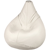 Кресло-мешок Busia Бинбег Premium (экокожа молоко, smart balls, M)