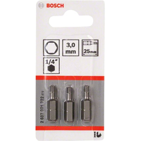Бита Bosch 2607001722 3 предмета