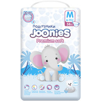 Подгузники Joonies Premium Soft M 6-11 кг (58 шт)